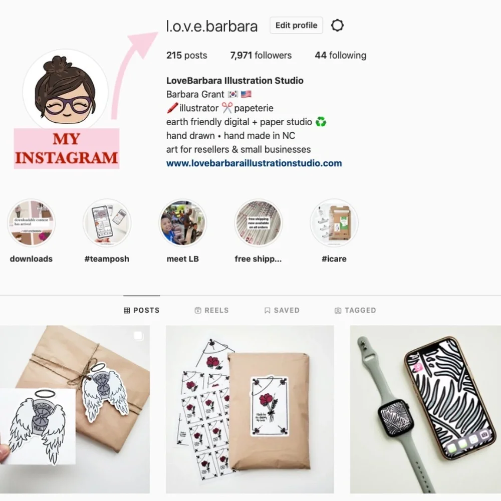 LB066 NOTE CARDS or HANG TAGS Poshmark Shipping Supplies Personalizable to you - Picture 2 of 8